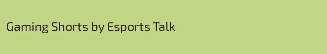 Gaming Shorts by Esports Talk